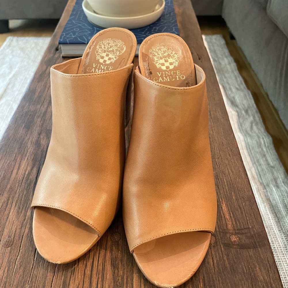 Vince Camuto open toe mule